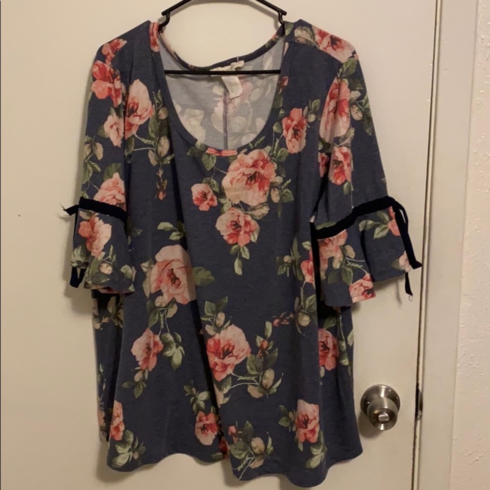 Flower blouse